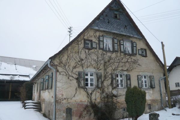 Poxdorf Bauernhaus Vorzustand