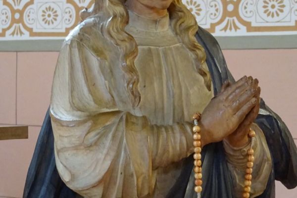 Marienfigur Vorzustand