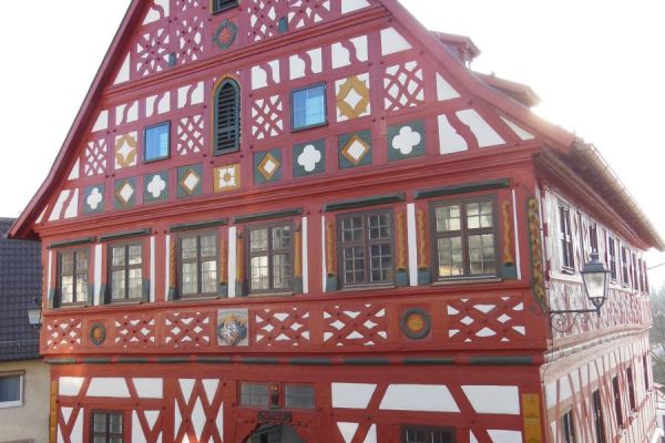 Fachwerkfassade Marktzeuln Endzustand
