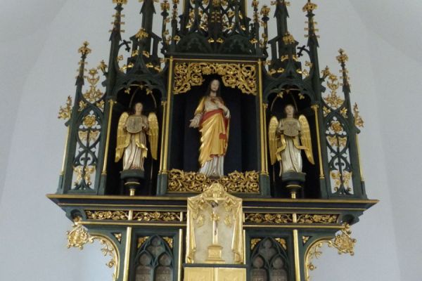 Kirche Wunkendorf Altar