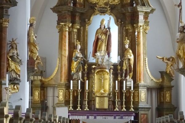 Kirche Steinfeld Hauptaltar