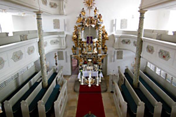 Innenraumgestaltung ev Kirche Harsdorf