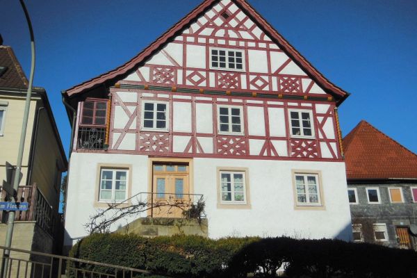 Fachwerkfassade Marktzeuln Endzustand