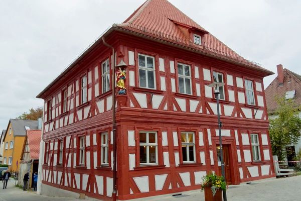 Fachwerkfassade Höchstadt Töpfla Endzustand
