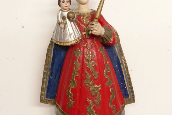 Schutzmantelmadonna Vorzustand